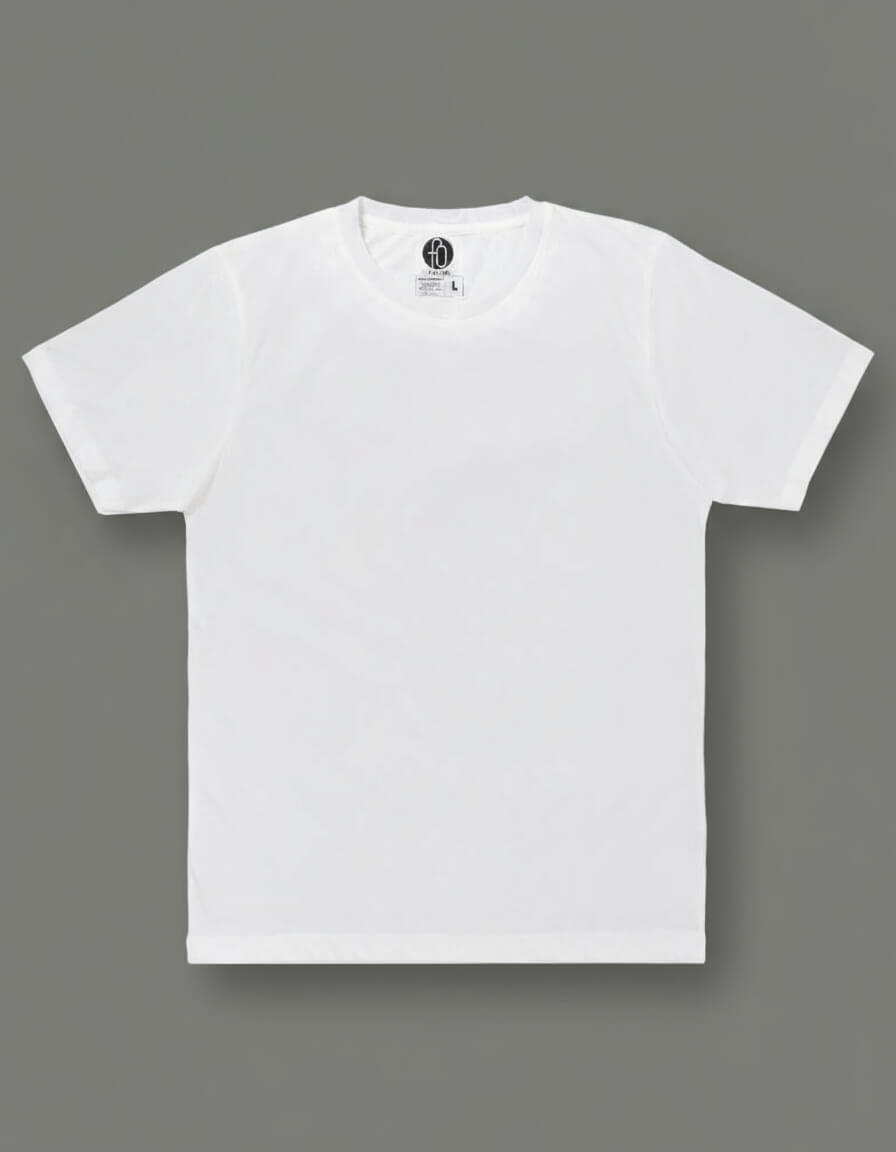 Plain Cotton White
